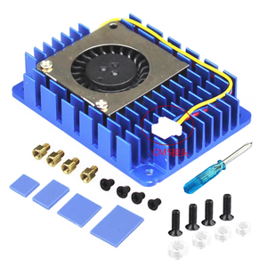 Disipador de calor de aleación de aluminio para Raspberry <span class=keywords><strong>Pi</strong></span> Compute Module CM4 y CM5 Componentes electrónicos Producto - Product Image 5