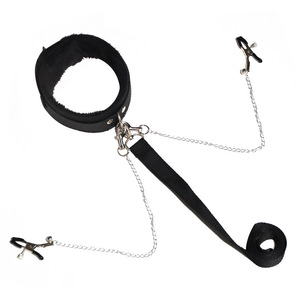 Kit de Bondage, Cadena de Metal, Pinzas para Pezones, Juego de Preliminares, Juguete Sexual para Parejas, Tapón Bucal, Herramienta de Sexo Oral con Tapón Anal - Product Image 5