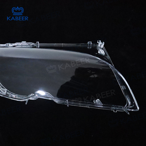 Couvercle de lentille de phare de remplacement pour <span class=keywords><strong>BMW</strong></span> E46 320i/325i/325xi/330i/330xi 2001-2005 Couvercle de lentille de lampe avant - Product Image 5