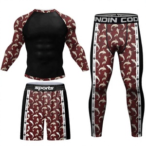 Custom Front Logo Men's MMA/<b>Boxing</b>/Wrestling Rash Guard Quick Dry Polyester Spandex Compression <b>Shirt</b> Sports Fitness Training - Product Image 4
