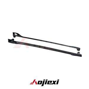 Minigonne laterali in fibra di carbonio stile AE G42 per <span class=keywords><strong>BMW</strong></span> M240i G42 Coupé <span class=keywords><strong>2022</strong></span>+ - Kit carrozzeria di aggiornamento, splitter spoiler paraurti laterale in carbonio - Product Image 5