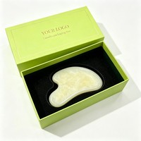 Boîte cadeau rigide personnalisée en gros pour appareils de beauté et outils Gua Sha, emballage pour pot de crème cosmétique
