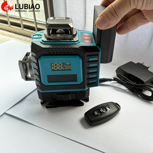 Certificación CE, Nivelador Láser Verde <span class=keywords><strong>de</strong></span> 12/16 Líneas, Autonivelante 360 °   <span class=keywords><strong>Nivel</strong></span> Láser con Control Remoto, Resistente al Agua IP54, Herramienta <span class=keywords><strong>de</strong></span> Medición Antichoque - Product Image 4