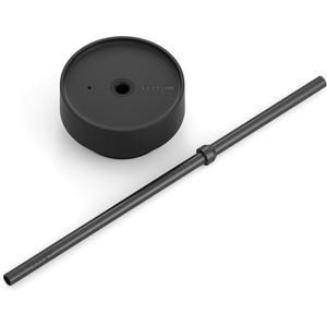 Taza de Café/Té Portátil de Diseño Minimalista, Libre de BPA, con Tapa y Pajita para Uso en el Hogar y la Oficina - Product Image 6