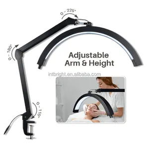 Hoge kwaliteit nagelbureaulamp wimperslamp make-up spa beautysalon <span class=keywords><strong>lamp</strong></span> bureau wimperslamp halve maan <span class=keywords><strong>lamp</strong></span> met dimfunctie - Product Image 1