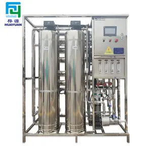 Industrial 2 stage reverse osmosis water treatment equipment with sand carbon softener filter tanks Water treatment