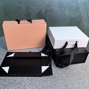 Custom Logo Recyclable Folding Magnetic Rigid Cardboard Luxury Valentine <b>Gift</b> <b>Boxes</b> Embossing Matt Lamination Custom Size Color - Product Image 3