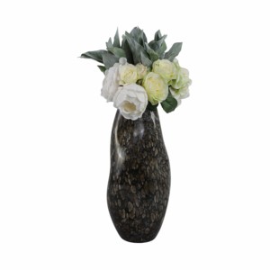 Vaso Moderno in Vetro con Motivo a Mosaico, Vaso Decorativo per Fiori per Soggiorno, Casa, Camera da Letto, Design Elegante - Product Image 2