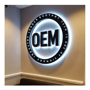 Biểu tượng tùy chỉnh quảng cáo Vòng <span class=keywords><strong>lightbox</strong></span> signage kinh doanh ngoài trời cửa hàng dấu hiệu đèn tròn dẫn ánh sáng Hộp Dấu hiệu Sáng - Product Image 6