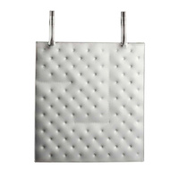 Plaque d'évaporateur de réfrigérateur à froid personnalisé Réservoirs gainés à fossettes Plaque froide pour liquide Soudée au laser Plaque d'oreiller à double relief