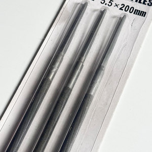 Jeu <span class=keywords><strong>de</strong></span> 3 limes rondes durables <span class=keywords><strong>de</strong></span> 7/32 pouces (5,5 mm) pour l'affûtage des chaînes <span class=keywords><strong>de</strong></span> tronçonneuses, idéal pour le travail du bois et la coupe <span class=keywords><strong>de</strong></span> bois, pièces <span class=keywords><strong>de</strong></span> rechange - Product Image 4