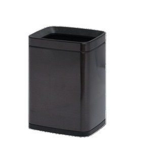 Stainless Steel Full Collection Trashcan Trash Litter Bin Dustbin Public Metal Dustbin Commercial Trash Can Waste Container Bin