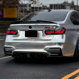 Difusor de parachoques trasero de fibra de carbono <span class=keywords><strong>Real</strong></span> de fábrica BENSNEES con luz para <span class=keywords><strong>BMW</strong></span> F80 M3 F82 M4 2015-2019 piezas de coche - Product Image 5