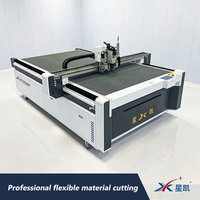 Machine de découpe automatique CNC 1630 pour le cuir, outil de perforation du cuir pour chaussures avec couteau oscillant