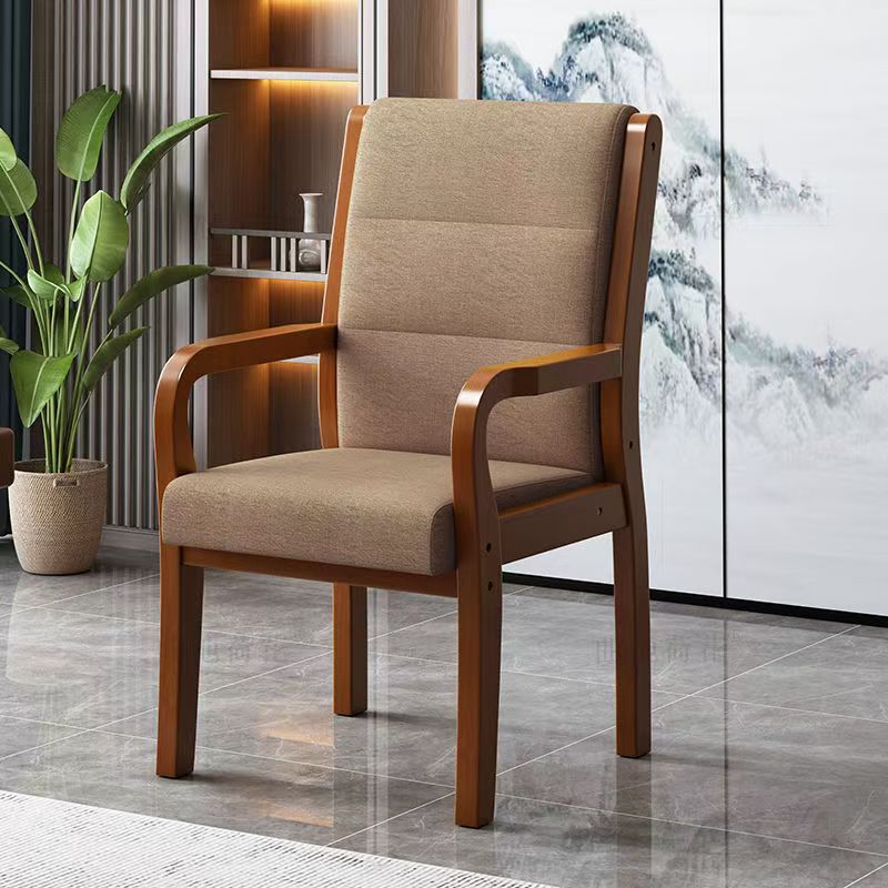 Lin en coton couleur noyer et café