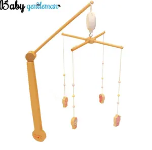 Alta calidad dormitorio guardería decoración madera colgante cuna móvil para bebé Z08317K - Product Image 1