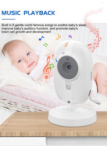 Moniteur vidéo numérique pour bébé 3,5 pouces 720p avec détection des pleurs, caméra, système Smoant Charon Baby Pod, sirène intégrée, communication bidirectionnelle - Product Image 3