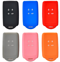 Étui de protection en silicone pour clé de voiture intelligente, coque pour Renault Kadjar Koleos Megane Talisman Espace Dacia Duster 4 boutons