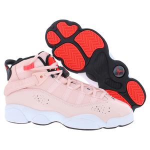 Chaussures de basketball respirantes et amortissantes pour filles GS, modèle 6 Rings, couleur noir infrarouge atmosphérique - Product Image 4