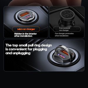 <span class=keywords><strong>Chargeur</strong></span> de voiture <span class=keywords><strong>USB</strong></span> <span class=keywords><strong>C</strong></span> <span class=keywords><strong>30W</strong></span> PD Bloc de charge rapide à double port Prise <span class=keywords><strong>USB</strong></span> A et <span class=keywords><strong>C</strong></span> <span class=keywords><strong>Chargeur</strong></span> de voiture Adaptateur allume-cigare pour iPhone Samsung - Product Image 3