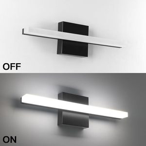 Matt Black 24 pouces Vanity Fixtures 16W Barre lumineuse LED moderne pour <span class=keywords><strong>salle</strong></span> <span class=keywords><strong>de</strong></span> <span class=keywords><strong>bain</strong></span> au-dessus du <span class=keywords><strong>miroir</strong></span> Toilettes <span class=keywords><strong>avec</strong></span> lumières <span class=keywords><strong>de</strong></span> lavabo <span class=keywords><strong>de</strong></span> <span class=keywords><strong>salle</strong></span> <span class=keywords><strong>de</strong></span> <span class=keywords><strong>bain</strong></span> en acrylique - Product Image 4
