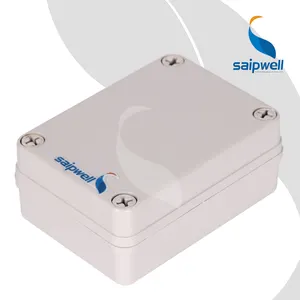 Saipwell ip66 caixa elétrica impermeável, habitação abs/pc plástico, gabinete elétrico, caixa de junção led