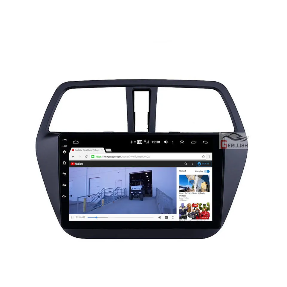 Android araba radyo stereo multimedya video dvd OYNATICI için Suzuki SX4 S-çapraz 2012-2016 araba gps navigasyon