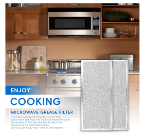 WB06X10608 5.1X7.63X0.09 Filtro de grasa de aluminio para horno microondas <span class=keywords><strong>Bosch</strong></span> LG Whirlpool - Product Image 6