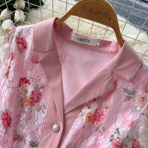 Abiti Eleganti Casual da <span class=keywords><strong>Donna</strong></span> 2026: Vestito Floreale <span class=keywords><strong>Chic</strong></span> con Scollo a V e Vita Definita, Linea ad A - Ingrosso per Produttori di <span class=keywords><strong>Abbigliamento</strong></span> - Product Image 4