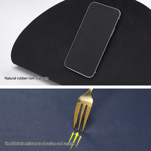 Alfombrilla de baño con respaldo de goma antideslizante de secado rápido, alfombrillas finas superabsorbentes para baño, alfombrillas lavables para la bañera - Product Image 5