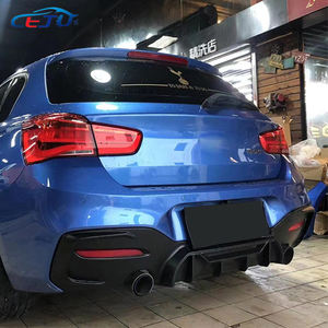 Difusor de labio de parachoques trasero de coche estilo MP ABS negro brillante para <span class=keywords><strong>BMW</strong></span> <span class=keywords><strong>1</strong></span> serie F20 F21 LCI <span class=keywords><strong>M</strong></span> <span class=keywords><strong>Sport</strong></span> <span class=keywords><strong>118i</strong></span> 120i 125i 135i 140i 2015-2018 - Product Image 6
