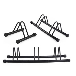 Support de vélo populaire sans outil pour vélos de montagne, vélos à pneus larges et vélos de route, support de vélo autoportant pour le stationnement en garage - Product Image 5