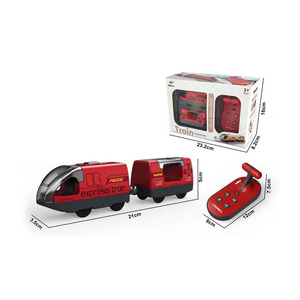 Set Trenino Elettrico a Batteria Compatibile con Binari in Legno Brio e <span class=keywords><strong>Thomas</strong></span> Railway per Bambini - Product Image 3