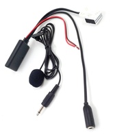 Adaptateur BT Câble audio de voiture avec microphone pour Mercedes-Benz APS NTG CD 20/30/50 W169/W203