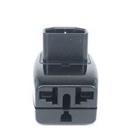 Adaptateur secteur 3 en 1 10A C14 mâle IEC vers C13 femelle PDU/UPS C13 universel femelle AU/US/UK/EU Prise de conversion spéciale