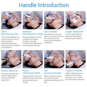 Appareil de peeling aquatique 15 en 1, machine de dermabrasion faciale à oxygène, machine de soins hydro-faciaux - Product Image 4