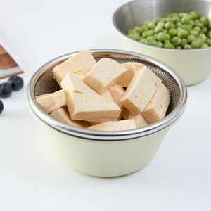 Roestvrijstalen Vergiet Voedsel Zeef Kom Rijstwas Mengbak Vaatwasser Veilige Oven Veilige Bessenmanden Thuisgebruik - Product Image 2