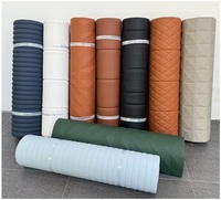 Papier peint en velours 3D de luxe, rouleaux autocollants, panneaux muraux en mousse, panneaux muraux autocollants pour la décoration intérieure des hôtels