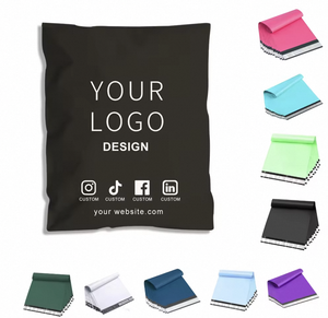 Bolsas de Correo de Polietileno Biodegradable Grueso de Buena Calidad, Impermeables y Autosellables, con Impresión de Logotipo Personalizado a Color para Envíos - Product Image 4