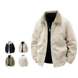 Chaqueta Casual de Manga Larga para Hombre, Personalizada, de Alta Calidad, para Otoño e Invierno, Talla Grande, Resistente al Viento, con Patrón de Letras en la Parte Delantera - Product Image 2