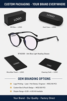 Nouvelles Lunettes de Lecture Anti-Lumière Bleue Rétro Tendance 2026 Monture PC Demi-Légère Presbytie Dioptrie 0-4.0 pour Hommes et Femmes
