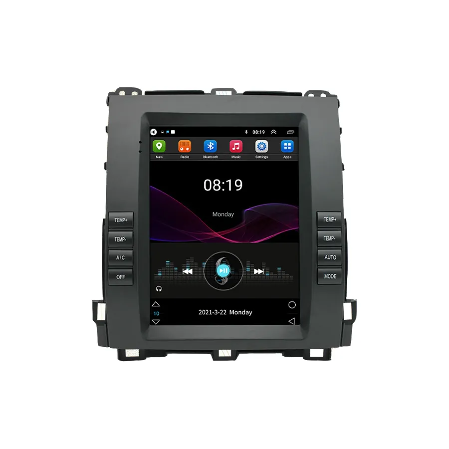 BBZL 8 128GB Android 13 Autoradio für Toyota Land Cruiser Prado 150 2002-2008 2009 Witn Navigation GPS DSP Apple Carplay