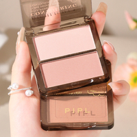 Palette de contour crème bicolore mate tout-en-un, surligneur, blush, maquillage de contour, longue tenue, OEM, marque privée
