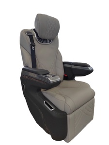 Siège de voiture chauffant en cuir avec support lombaire massant pour Vito - Product Image 2