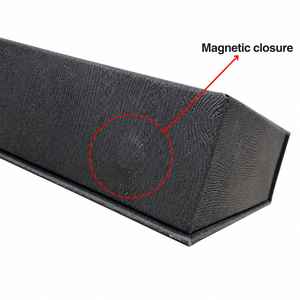 Caja de Regalo Magnética de Lujo Personalizada con Forma de Libro, Papel Texturizado con Diseño de Madera, Estampado en Caliente con Lámina Dorada, Caja de Embalaje de Papel Rígido, MOQ Bajo - Product Image 3