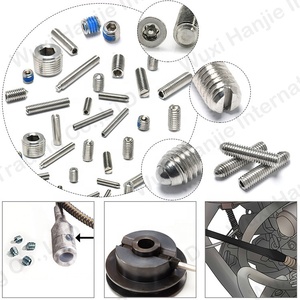 Professional Metric SS304 Hollow Grub Cylindrical Point Hex Socket Plastic Tip Dog Point <strong>Rust</strong> Resistant Set <strong>Screws</strong> - Product Image 5