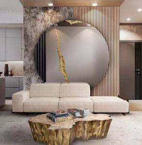 <span class=keywords><strong>Table</strong></span> à thé irrégulière <span class=keywords><strong>en</strong></span> forme de <span class=keywords><strong>tronc</strong></span> <span class=keywords><strong>d</strong></span>'<span class=keywords><strong>arbre</strong></span>, <span class=keywords><strong>Table</strong></span> basse <span class=keywords><strong>en</strong></span> acier inoxydable doré, <span class=keywords><strong>Table</strong></span> centrale légère de Style de luxe, Offre Spéciale - Product Image 6