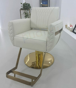 Fauteuil de Barbier en Cuir Design Moderne Chaises de Barbier pour Femmes Chaises à Sourcils Luxe pour Salon - Product Image 2