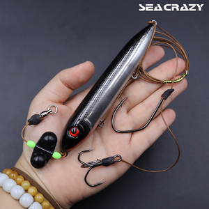 ชุดสายเบ็ดตก<span class=keywords><strong>ปลา</strong></span>ดุกสำเร็จรูปขนาด 5 นิ้ว พร้อมลูกปัดสั่นคู่ ตะขอสามทาง และตะขอเบ็ดตกปลาดุก สำหรับอุปกรณ์ตกปลาดุก ตก<span class=keywords><strong>ปลา</strong></span>ในน้ำจืด - Product Image 6