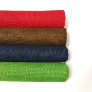 50 cm Width Brown Woven <strong>Dyed</strong> Jute <strong>Burlap</strong> <strong>Fabric</strong> for Crafts - Product Image 5